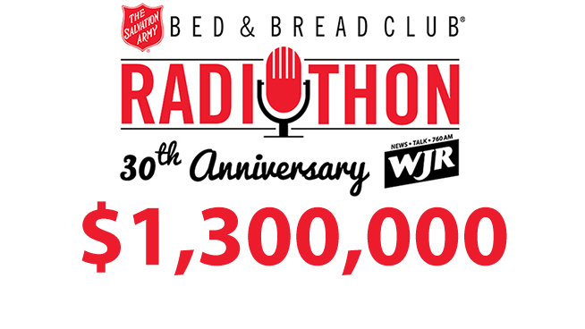 Bed & Breadclub Radiothon reaches $1.3 Million