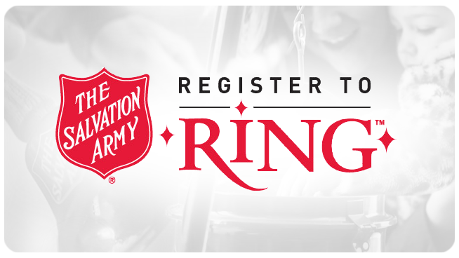 volunteer salvation army bell ringer